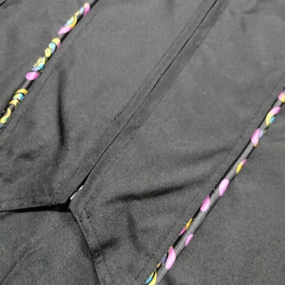 NWT Joe Rocket Black Paisley Accent Zippered Pockets Riding Vest Women's Size M - Picture 6 of 14